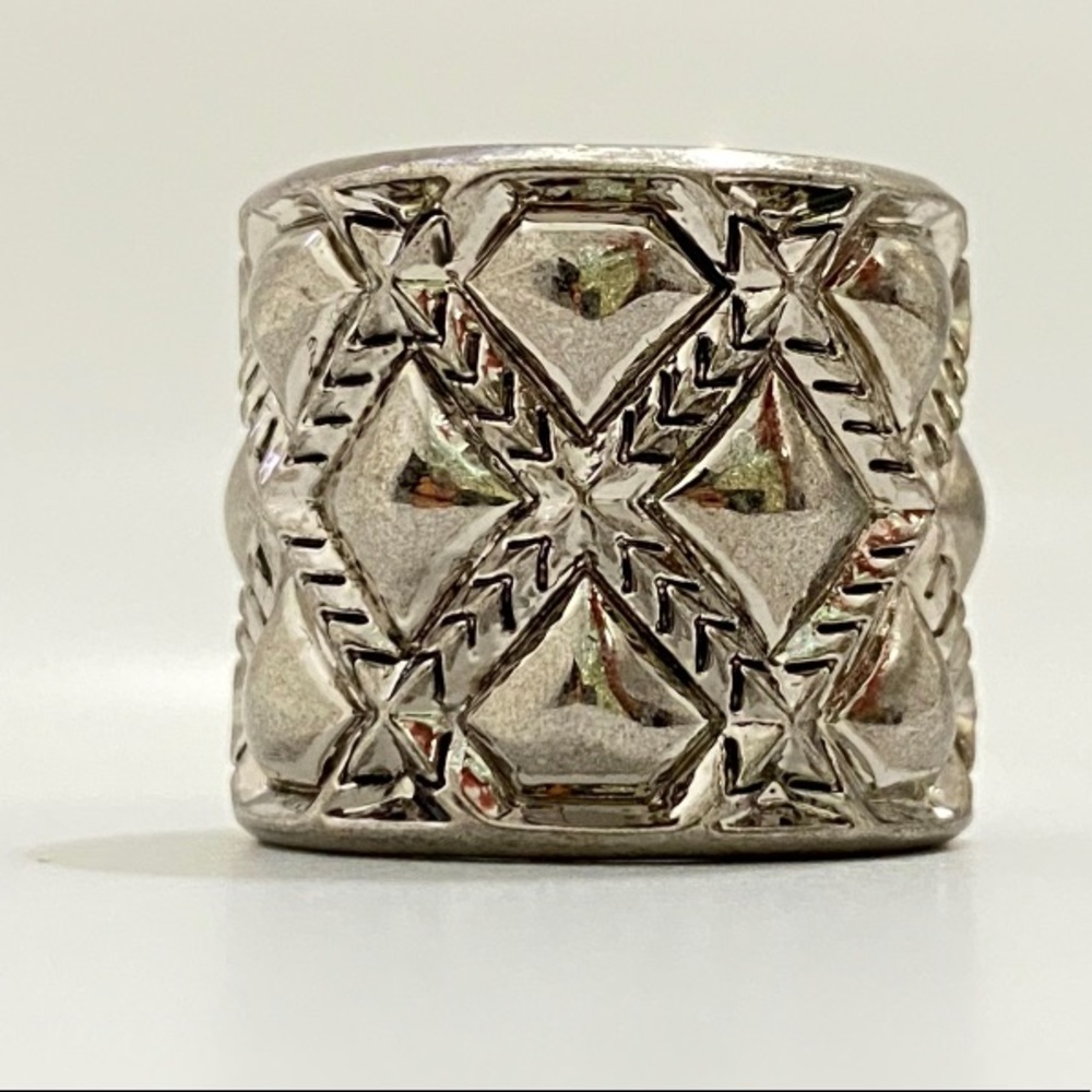 House of Harlow Silver Designer Ring